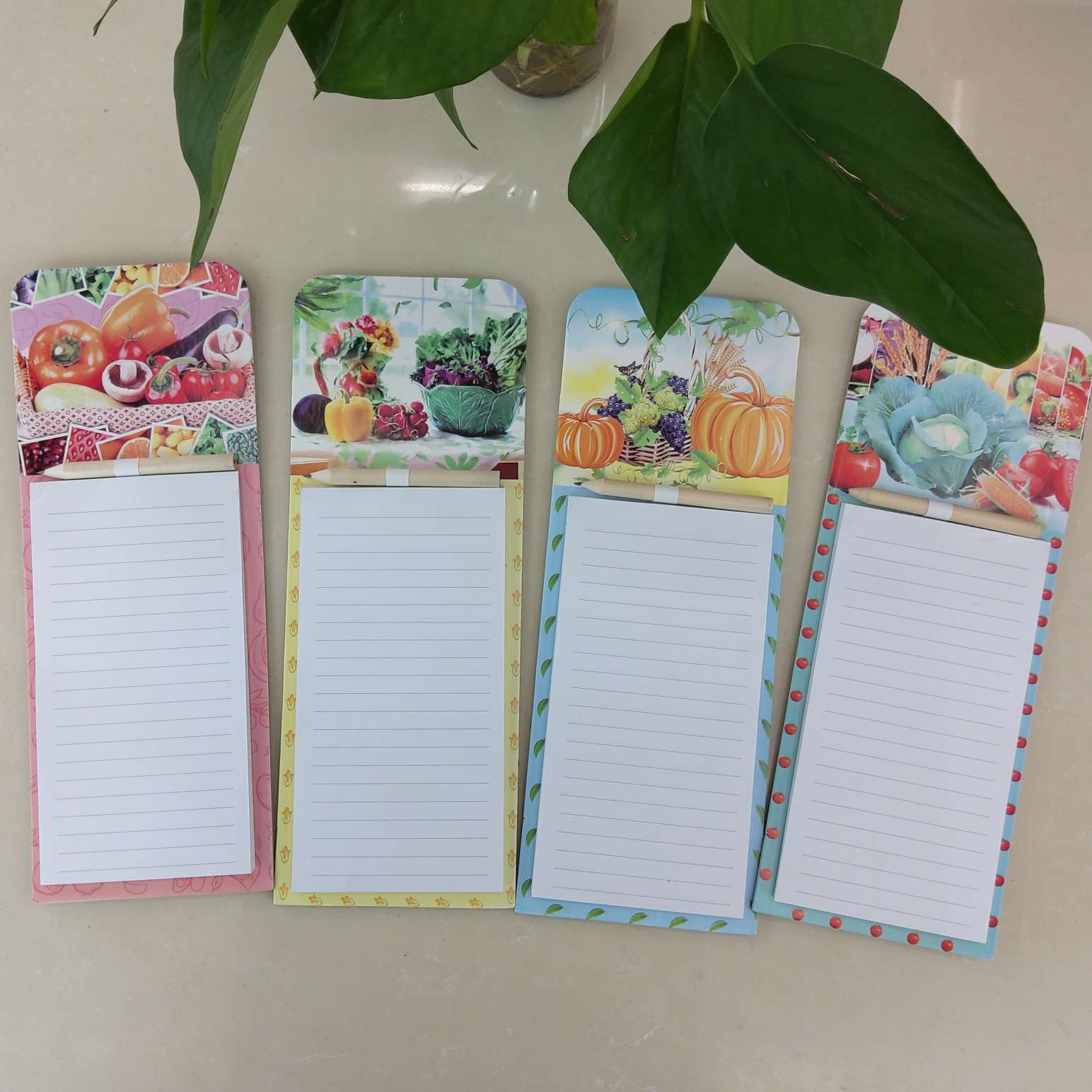 厂家直销 大号冰箱贴便签笔记本 磁性便利贴创意礼品 蔬菜系列LBXT－01