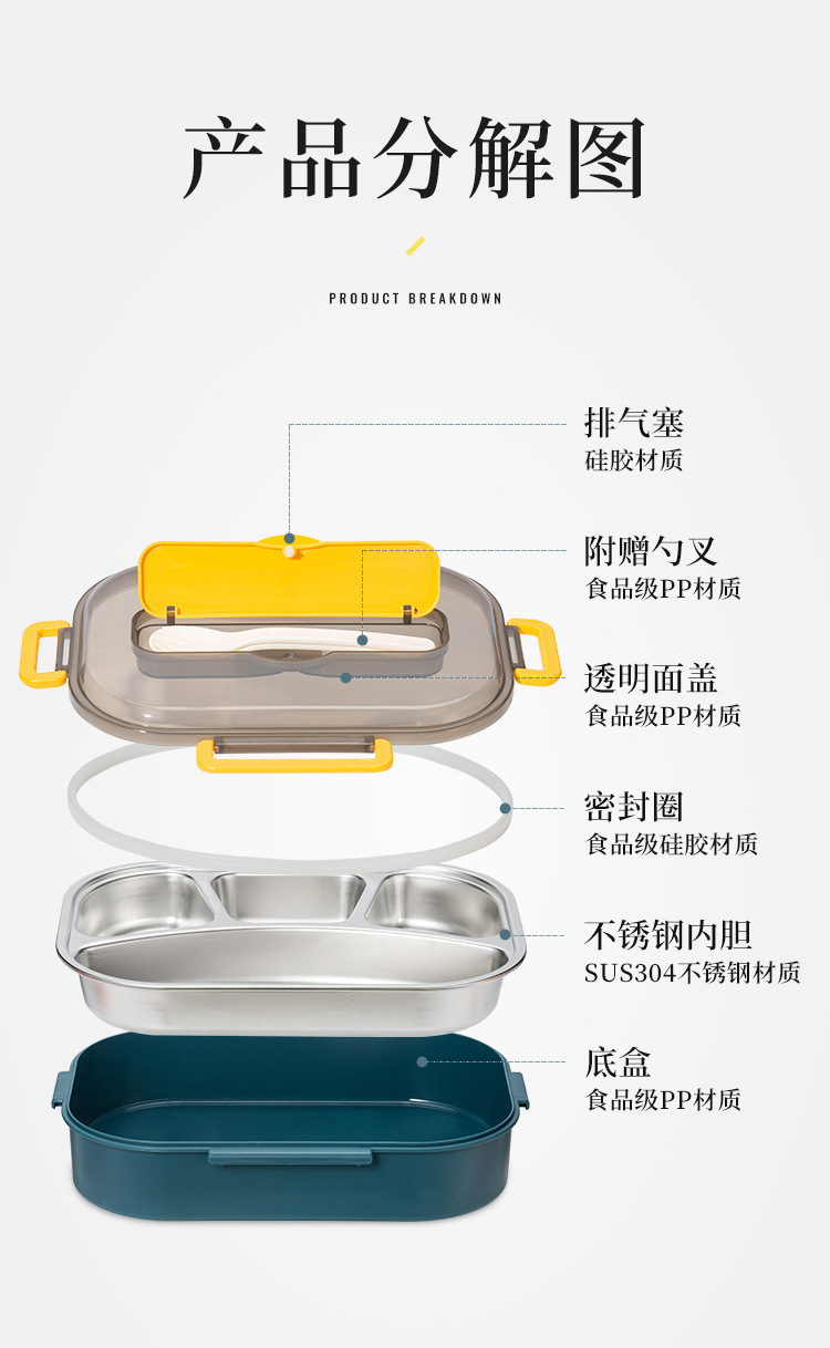 保鲜盒、饭盒实物图