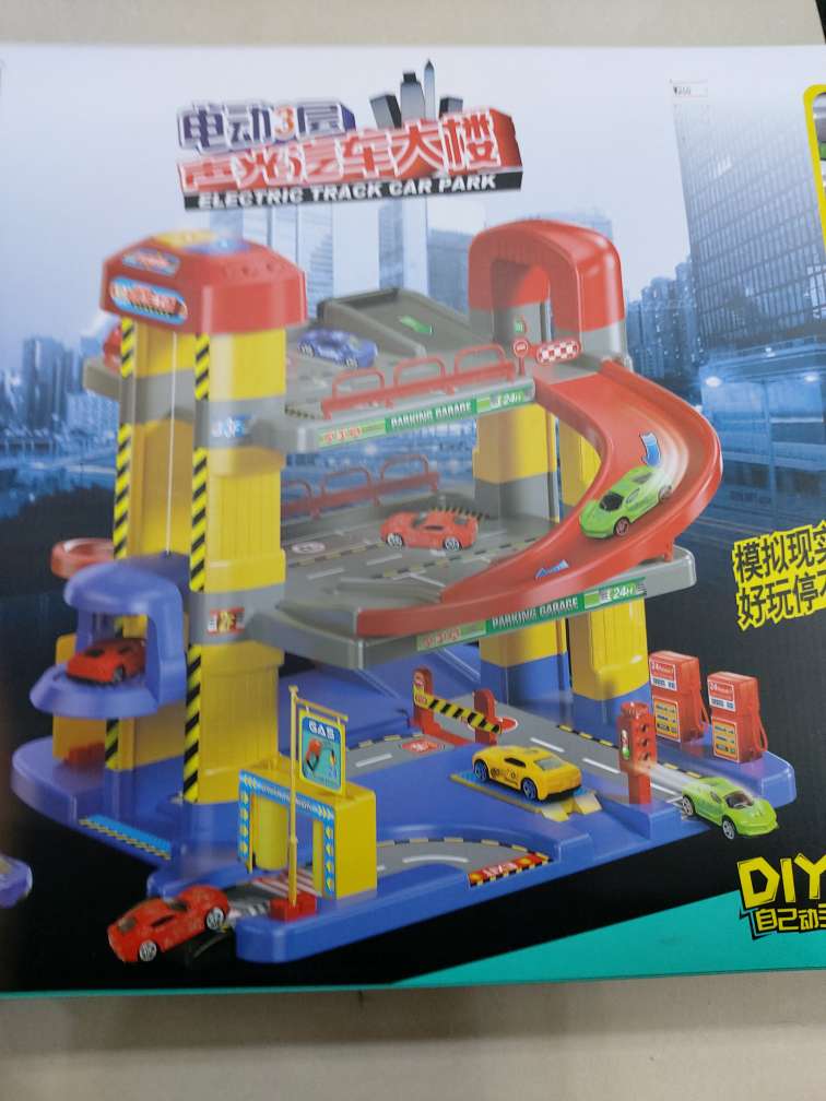 儿童多层停车场玩具大型轨道详情图4