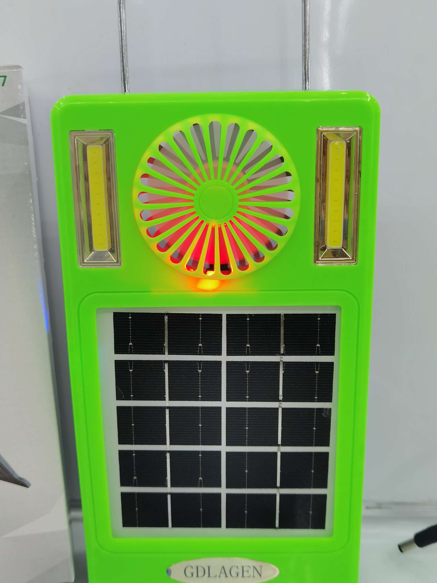 Solar Emergency Light Micro Fan details Picture