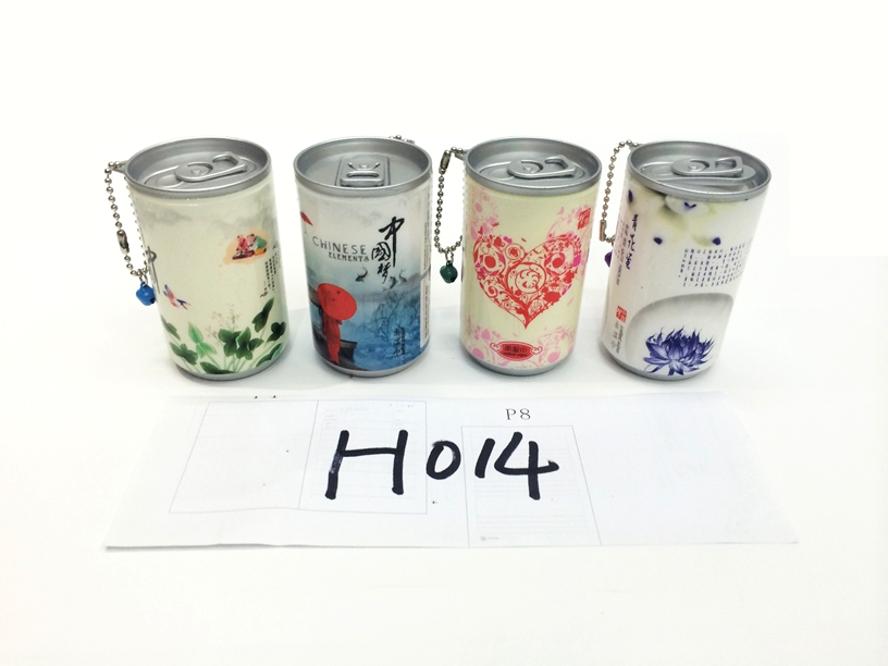 创意中国梦系列4色混装爆款湿纸巾圆罐可乐湿巾