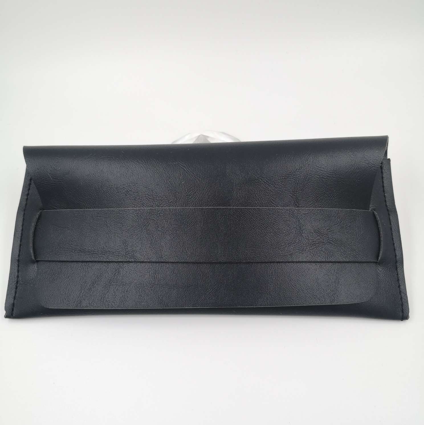 Fashionable soft-padded eyeglass case, sunglasses, leather bag pic 17