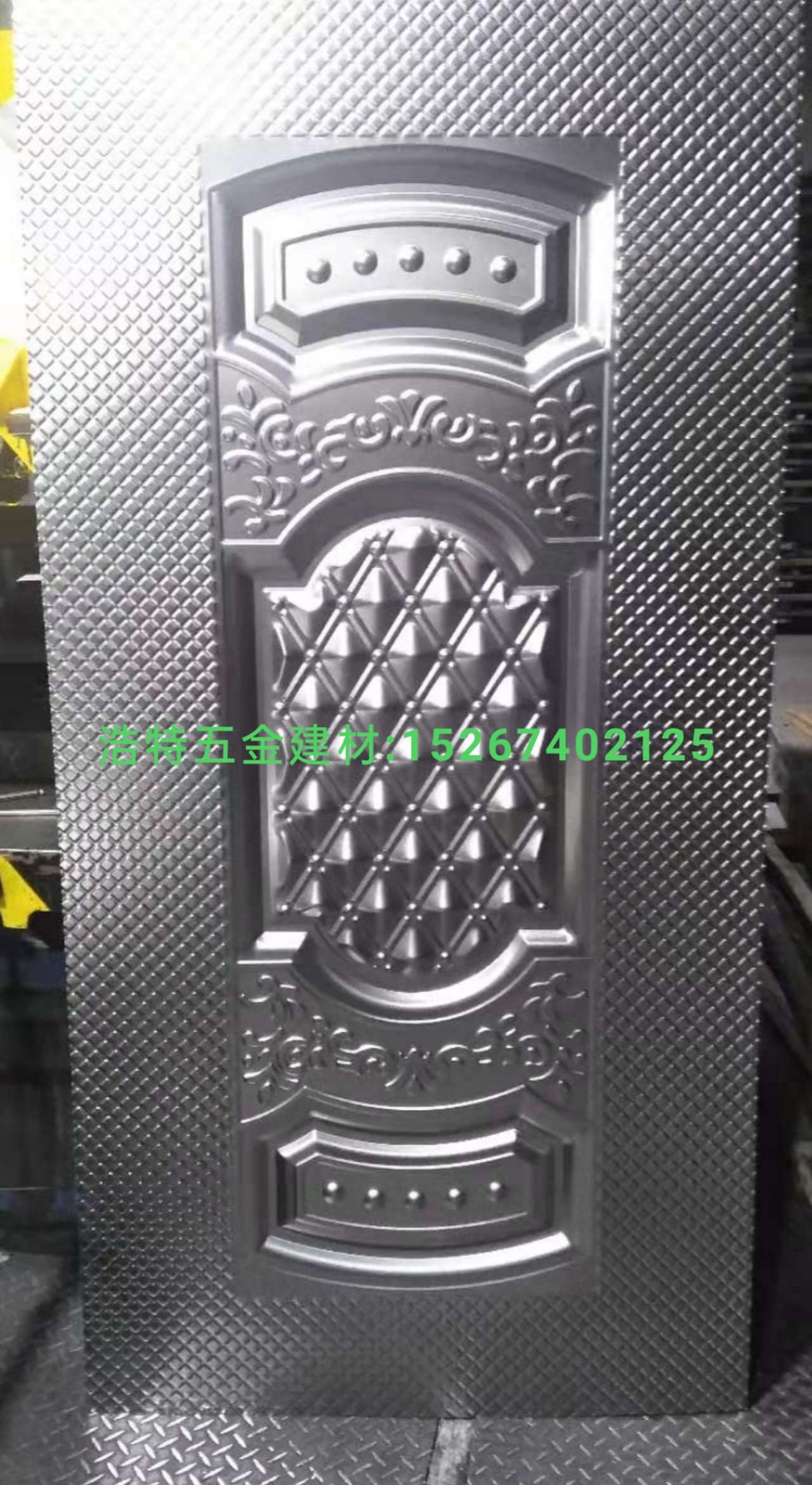 Embossed door panel, aluminum alloy door surface, cold-rolled plate door skin, security door surface, iron door surface, embossed door surface, bathroom door? detail image 3