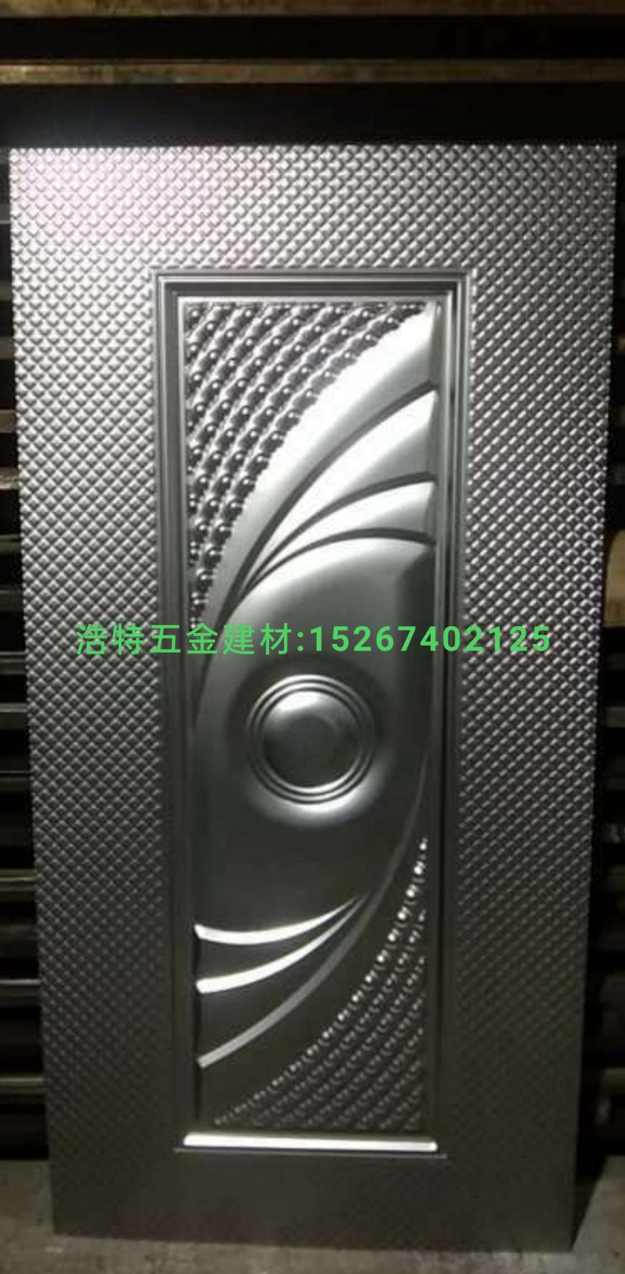 Embossed door panel, aluminum alloy door surface, cold-rolled plate door skin, security door surface, iron door surface, embossed door surface, bathroom door % Specification image