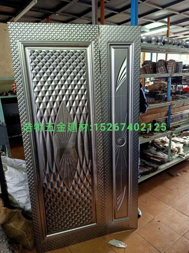 Embossed door panel, aluminum alloy door surface, cold-rolled sheet door skin, security door surface, iron door surface, embossed door surface, bathroom door and window