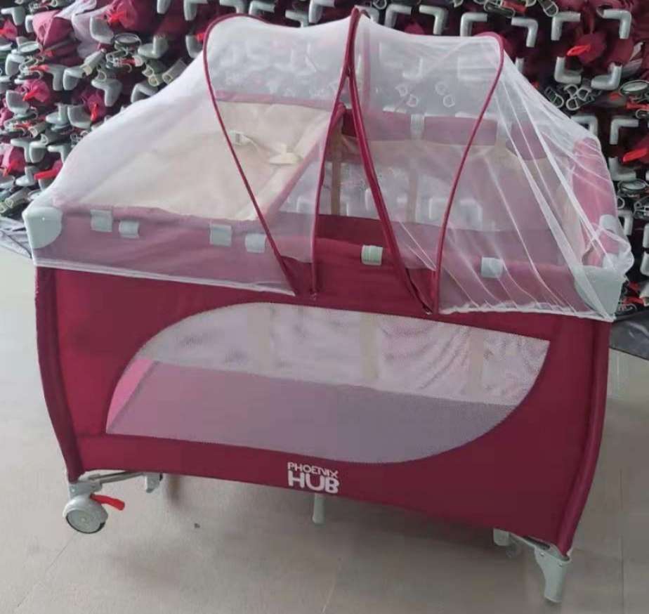 Arched mosquito net crib details Picture