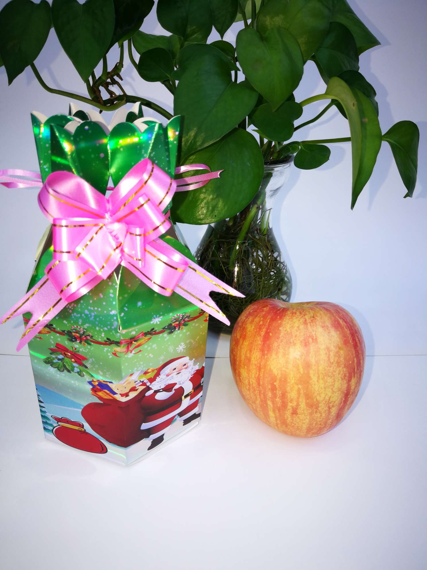 Flower Shop Christmas Apple Box