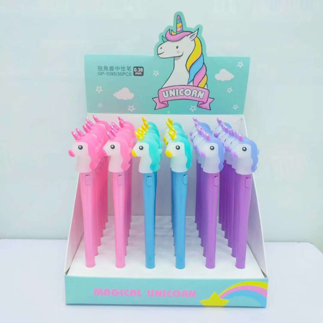Cartoon craft on and off light pen animal shape switch neutral pen, mask pen thumbnail
