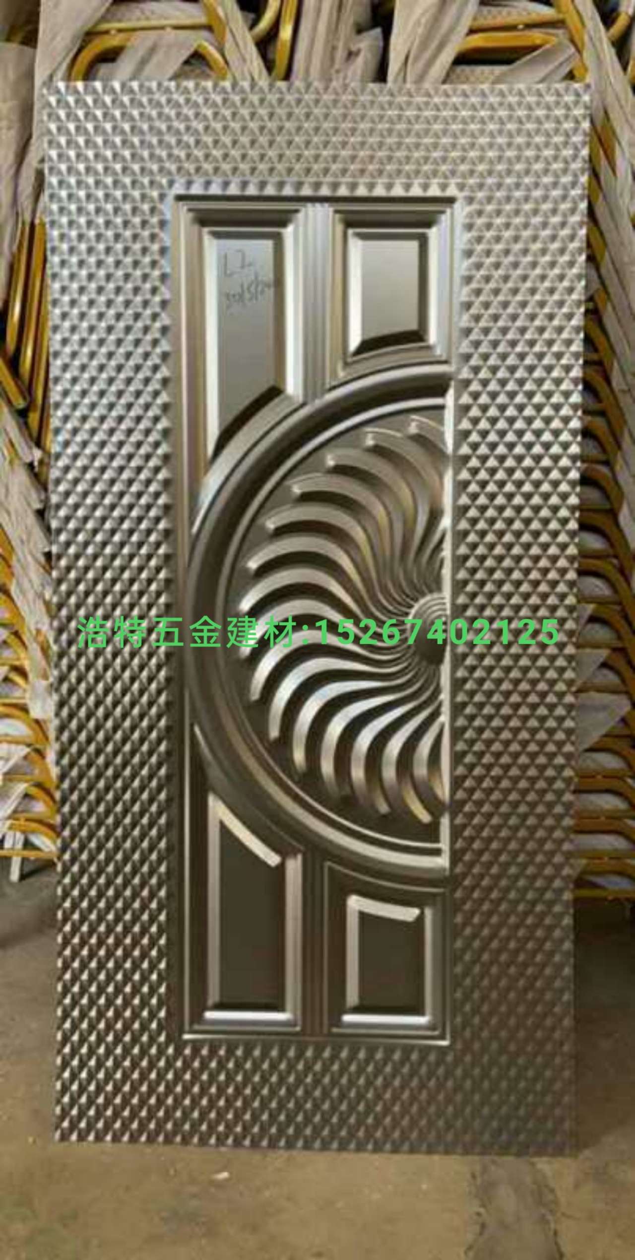 Embossed door panel, aluminum alloy door surface, cold-rolled sheet door skin, security door surface, iron door surface, embossed door surface, bathroom door * undefined