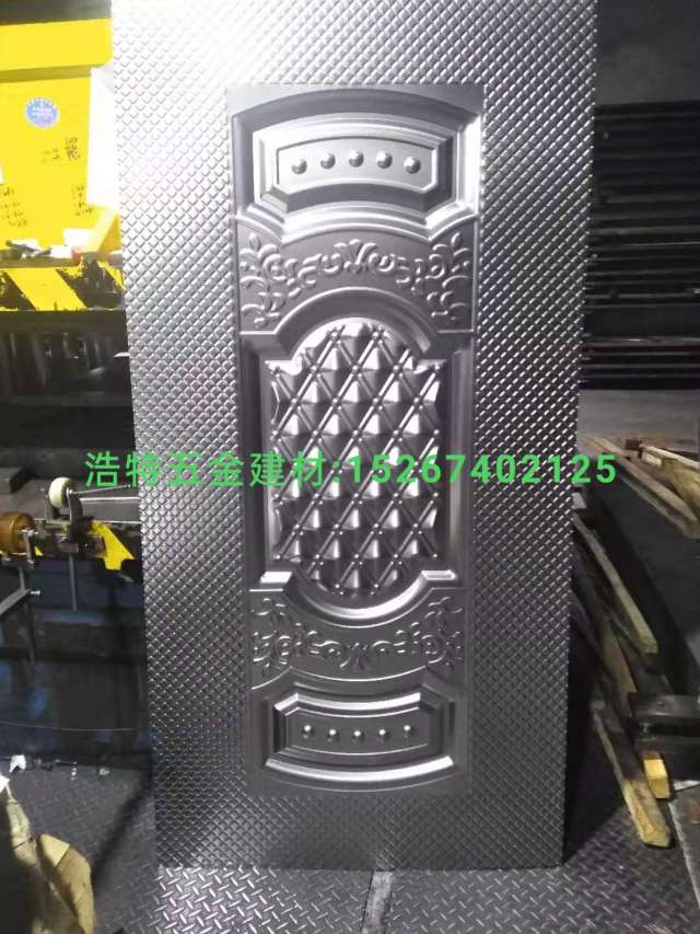 Embossed door panel, aluminum alloy door surface, cold-rolled steel plate door skin, security door surface, iron door surface, embossed door surface, bathroom door and window Item Picture