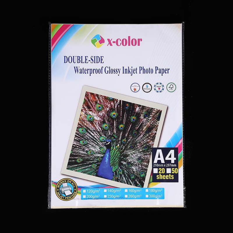 A4/50 双面260克高光防水相纸相片纸照片纸Double side glossy photo paper