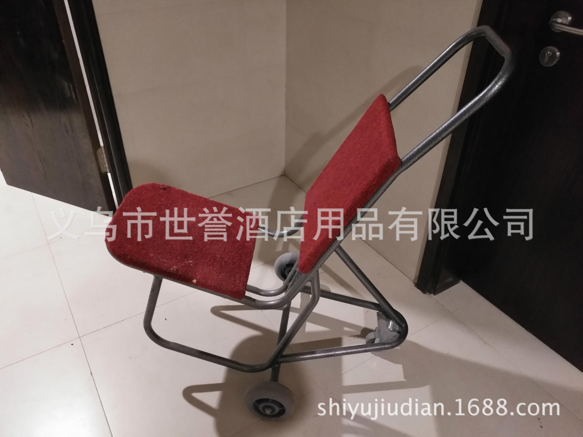 杭州五星级酒店椅子运输车 国际宴会中心三轮椅推车 宴会厅拉椅车详情图1