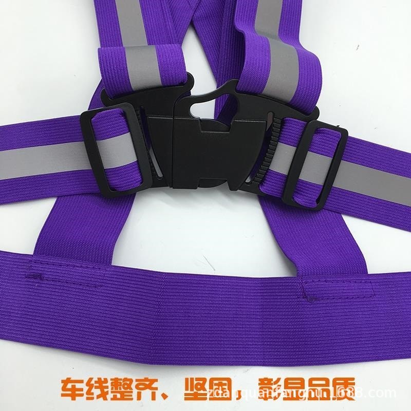 松紧带反光衣背心背带闪光发光衣安全背带夜行跑步安全骑行便携户详情图11