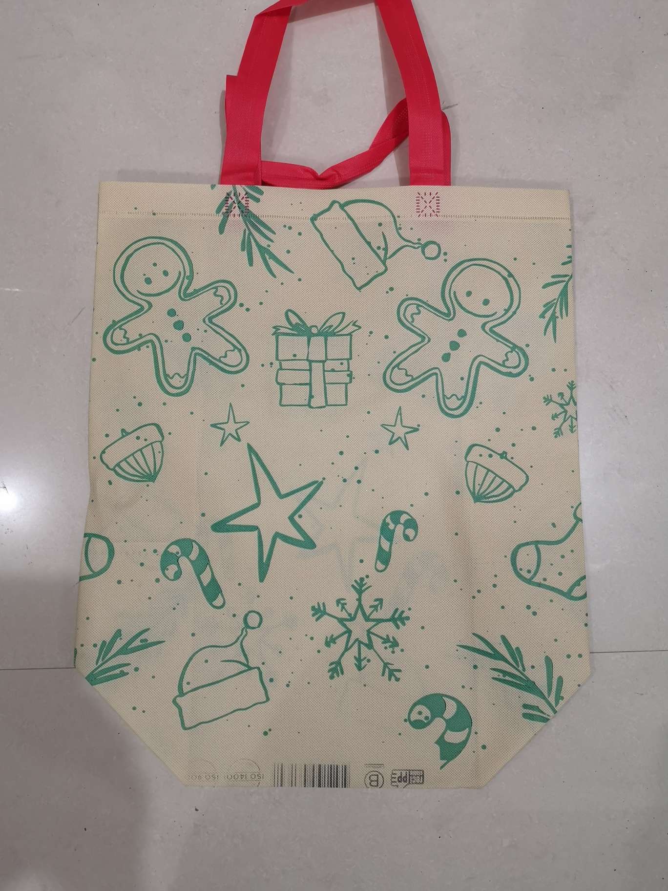 Non-woven fabric shopping bags and advertising bags are environmentally friendly full figure