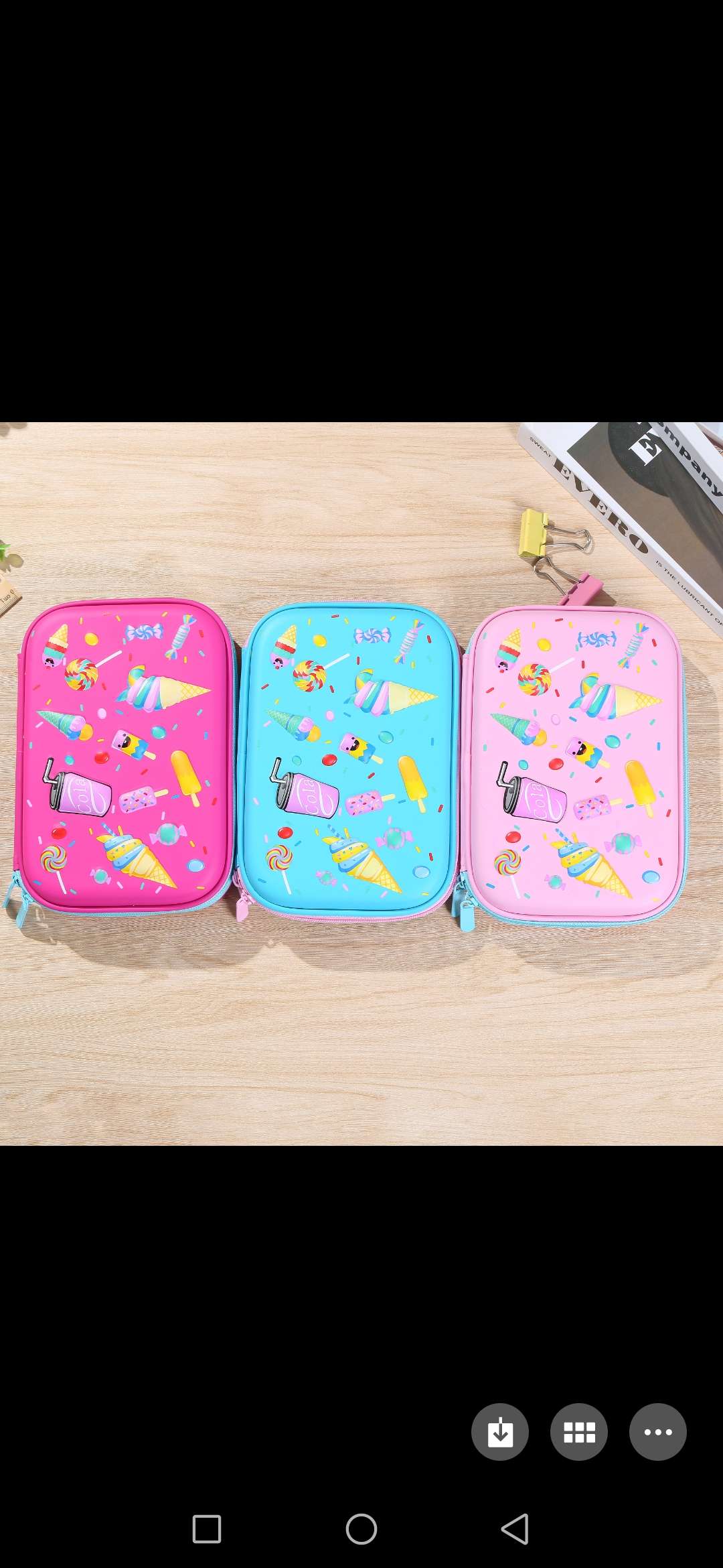 EVA大容量笔袋产品图