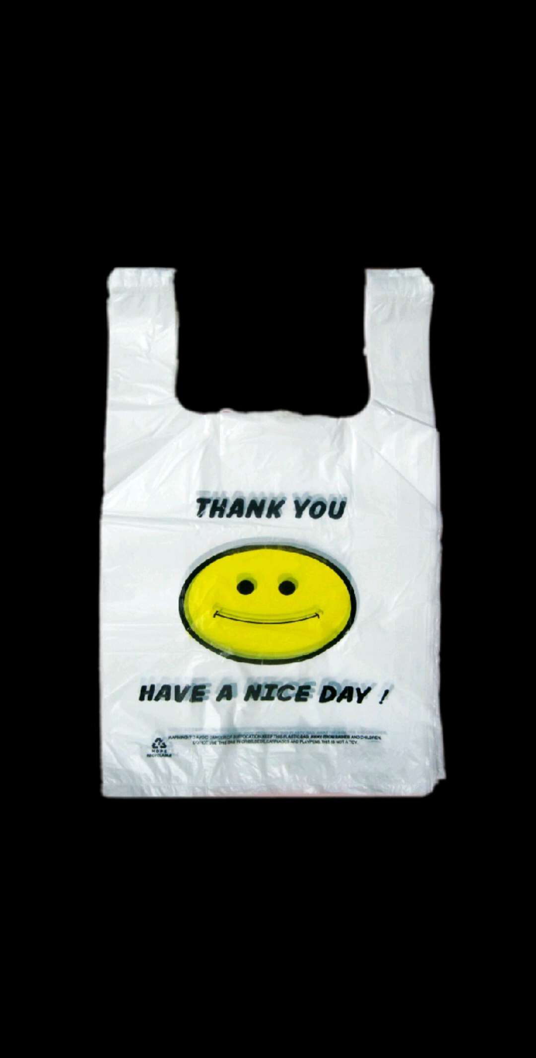 PE笑脸袋/背心袋/购物袋 塑料袋详情图4