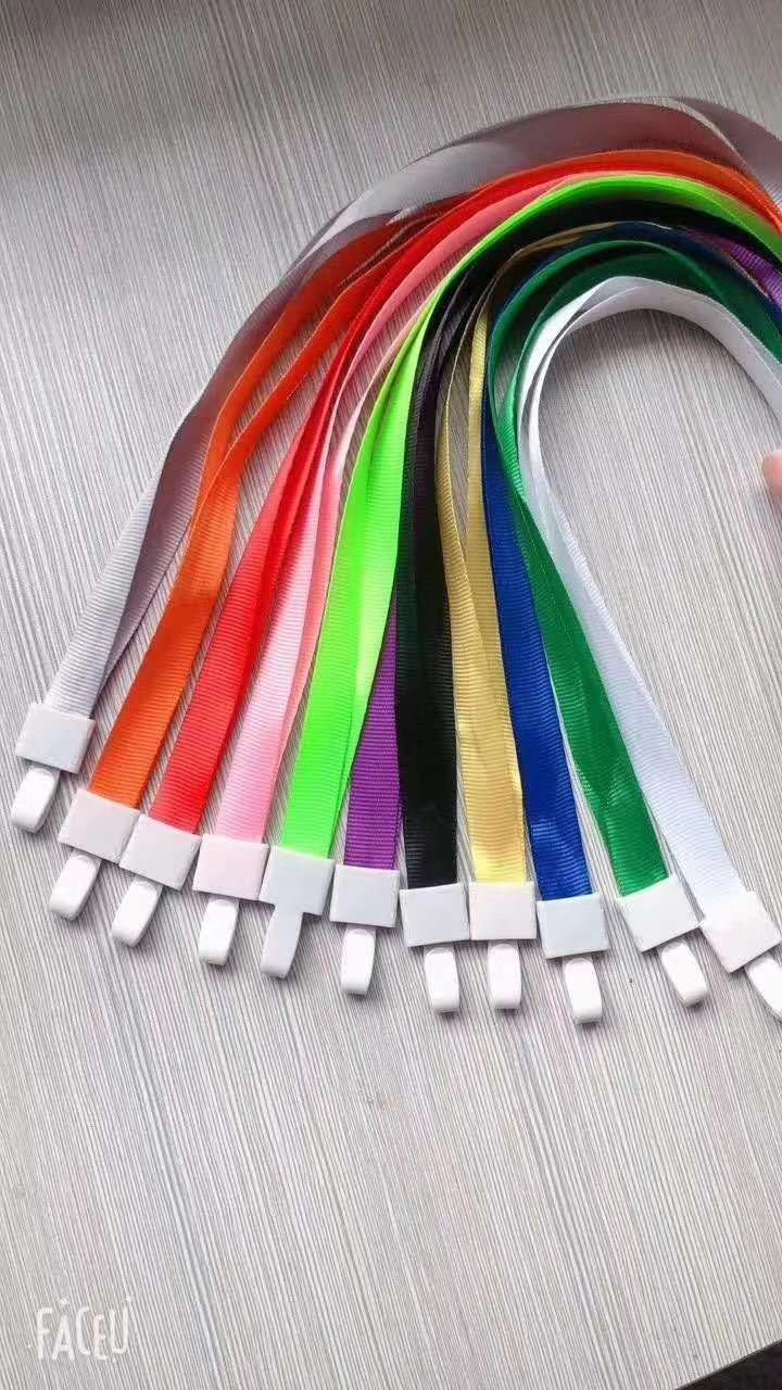 1.5一体扣绳  证件绳  校卡绳 织带 挂带 挂绳产品图