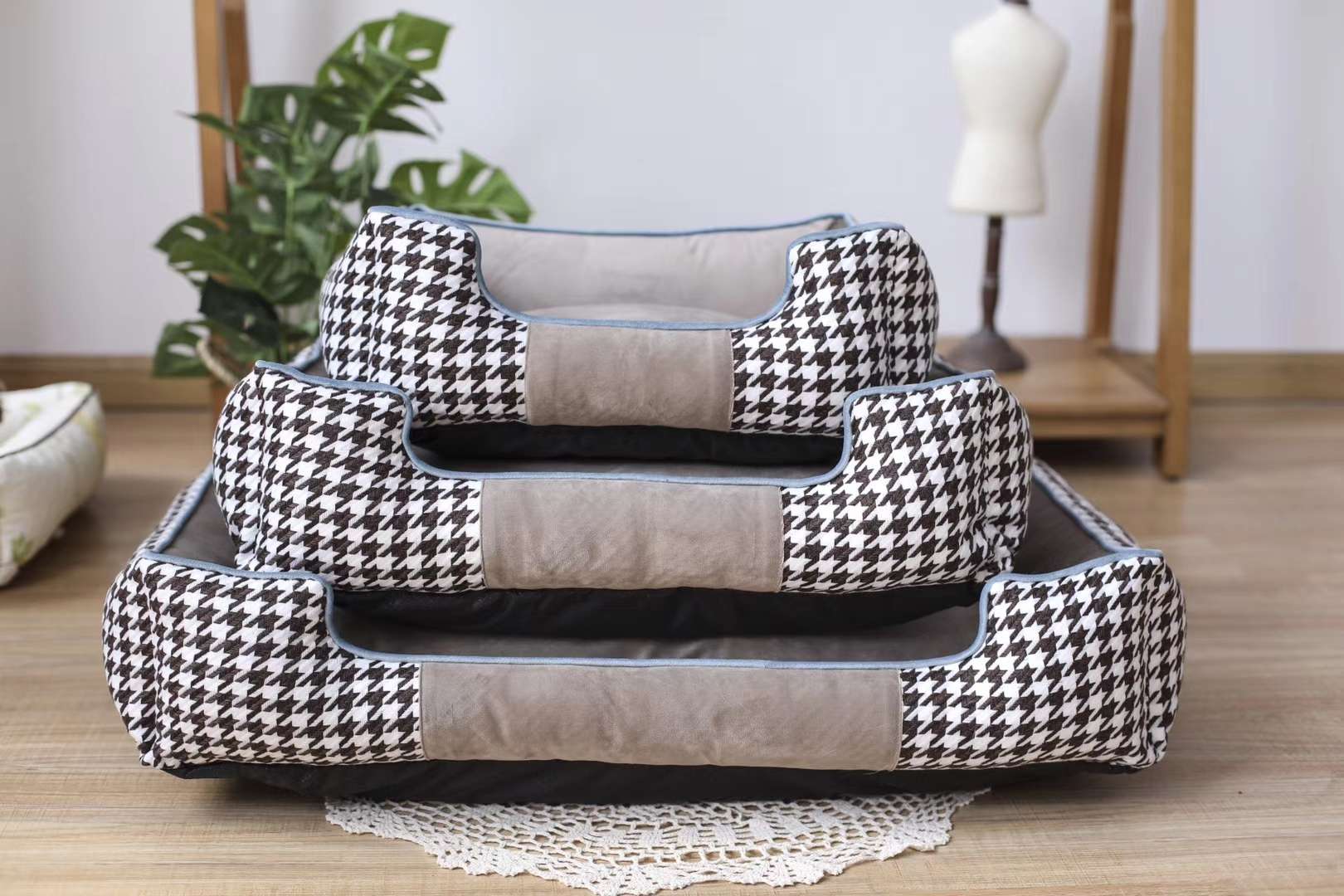 新款，🉑️拆洗款窝垫
第一批现货不多了，还有需要补货的代理赶紧联系我加购！
实物超赞，质感无敌了，家居风时尚简约，三色