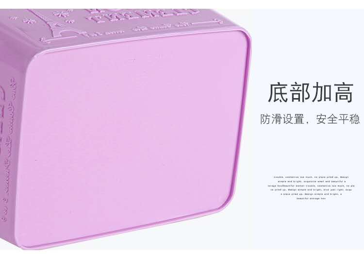 桌面化妆品收纳盒口红架梳妆台亚克力少女护肤整理抽屉式首饰置物产品图