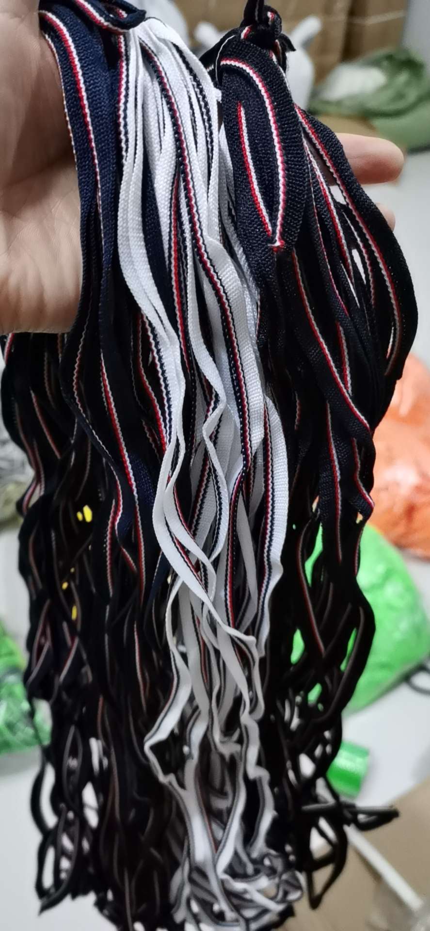 Mink wool woven strap, master strap for the hem of the trousers pic 4