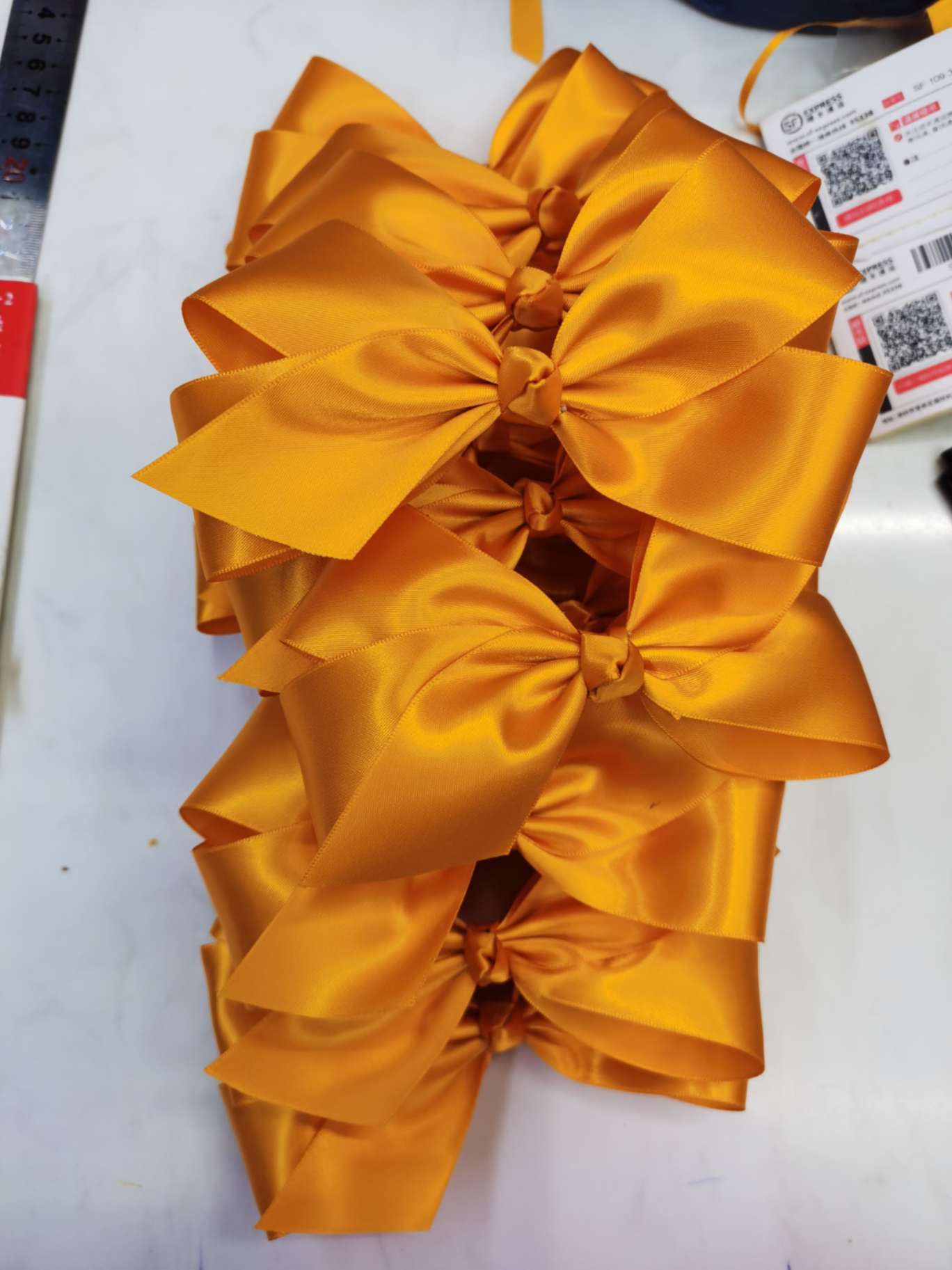 Ribbon bubble flower eight-character bow undefined