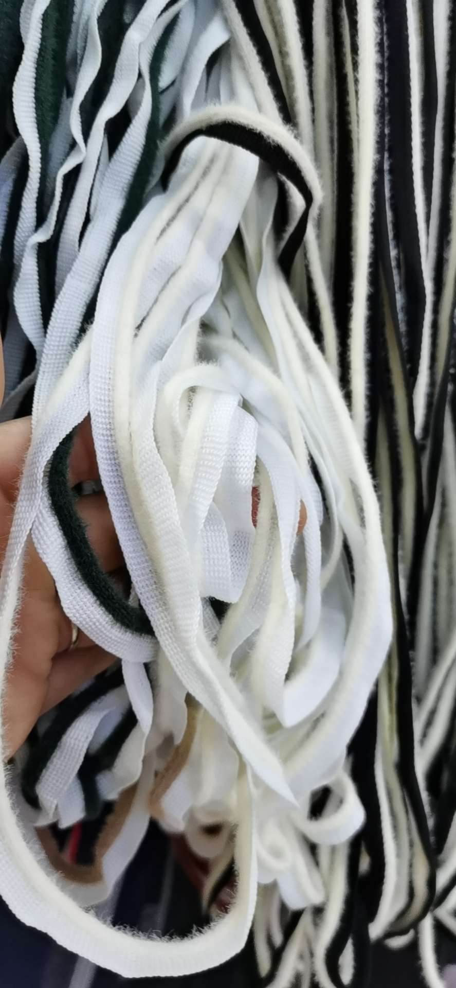 Mink wool woven strap, master strap for the hem of the trousers pic 2