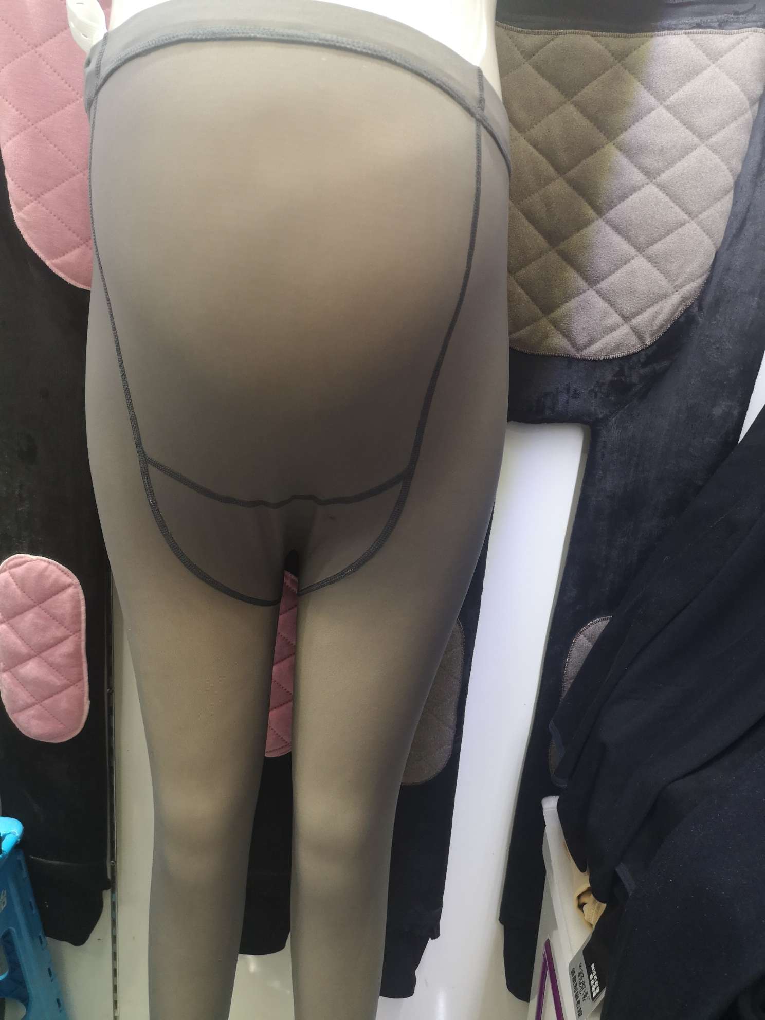 孕妇灰色打底裤