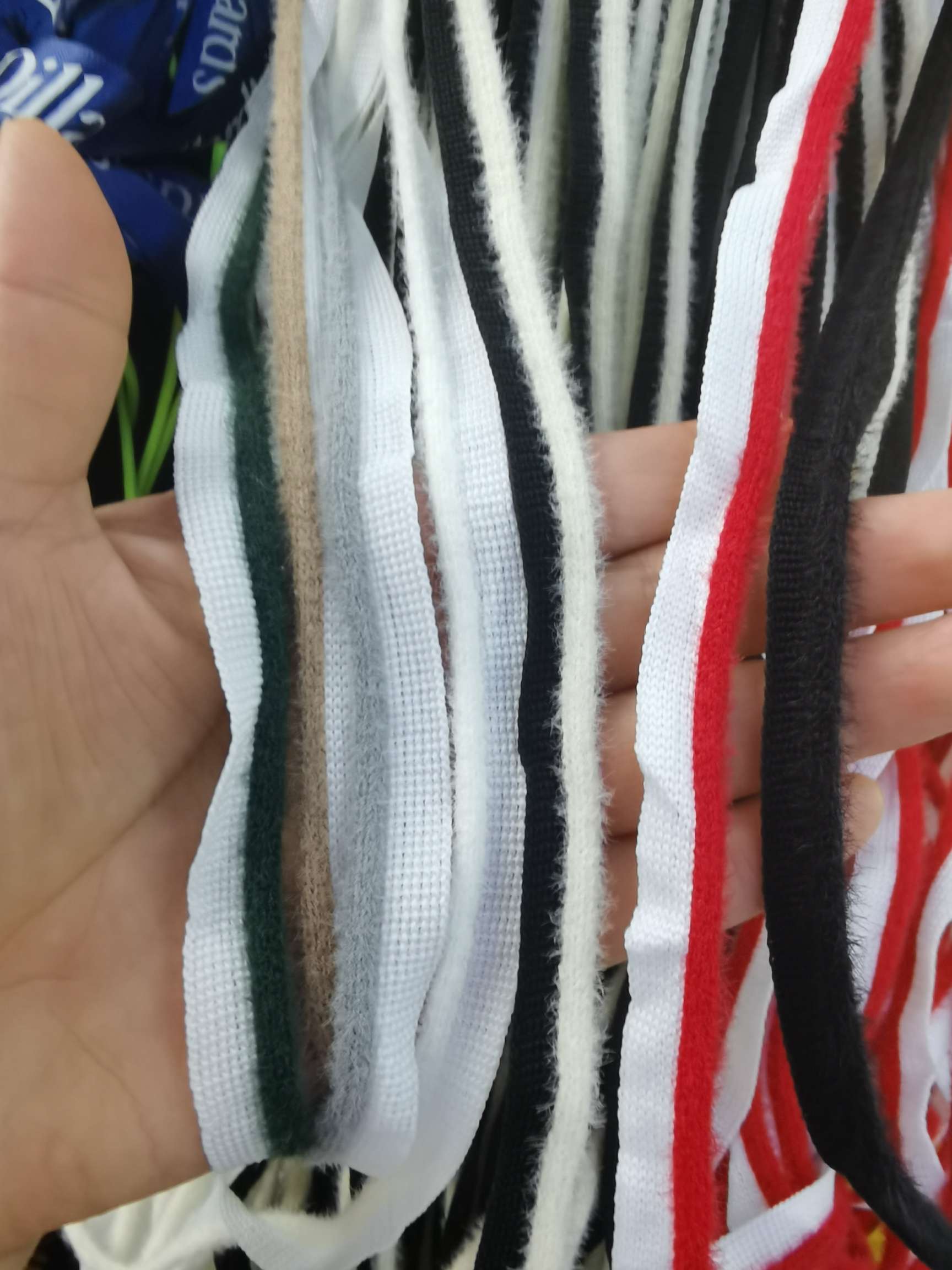 Mink wool woven strap, master strap for the hem of the trousers pic 5