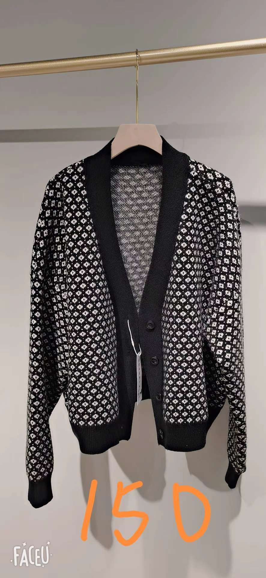 新款秋款女装休闲时尚潮流精品大码保暖无领上衣外套