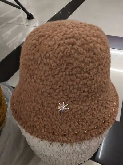 Wool Wool Beaded Khaki