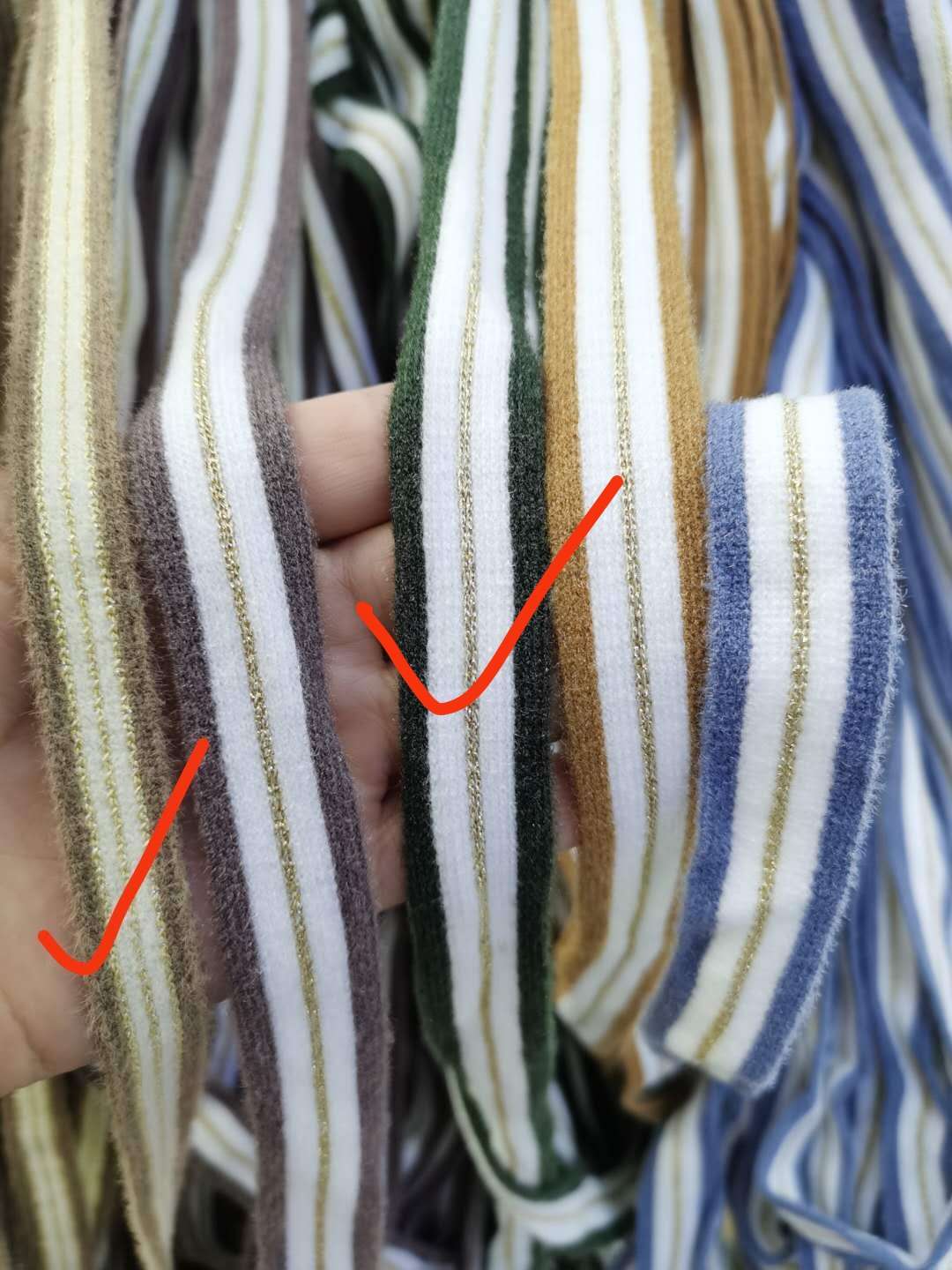 A mink woven ribbon bow undefined