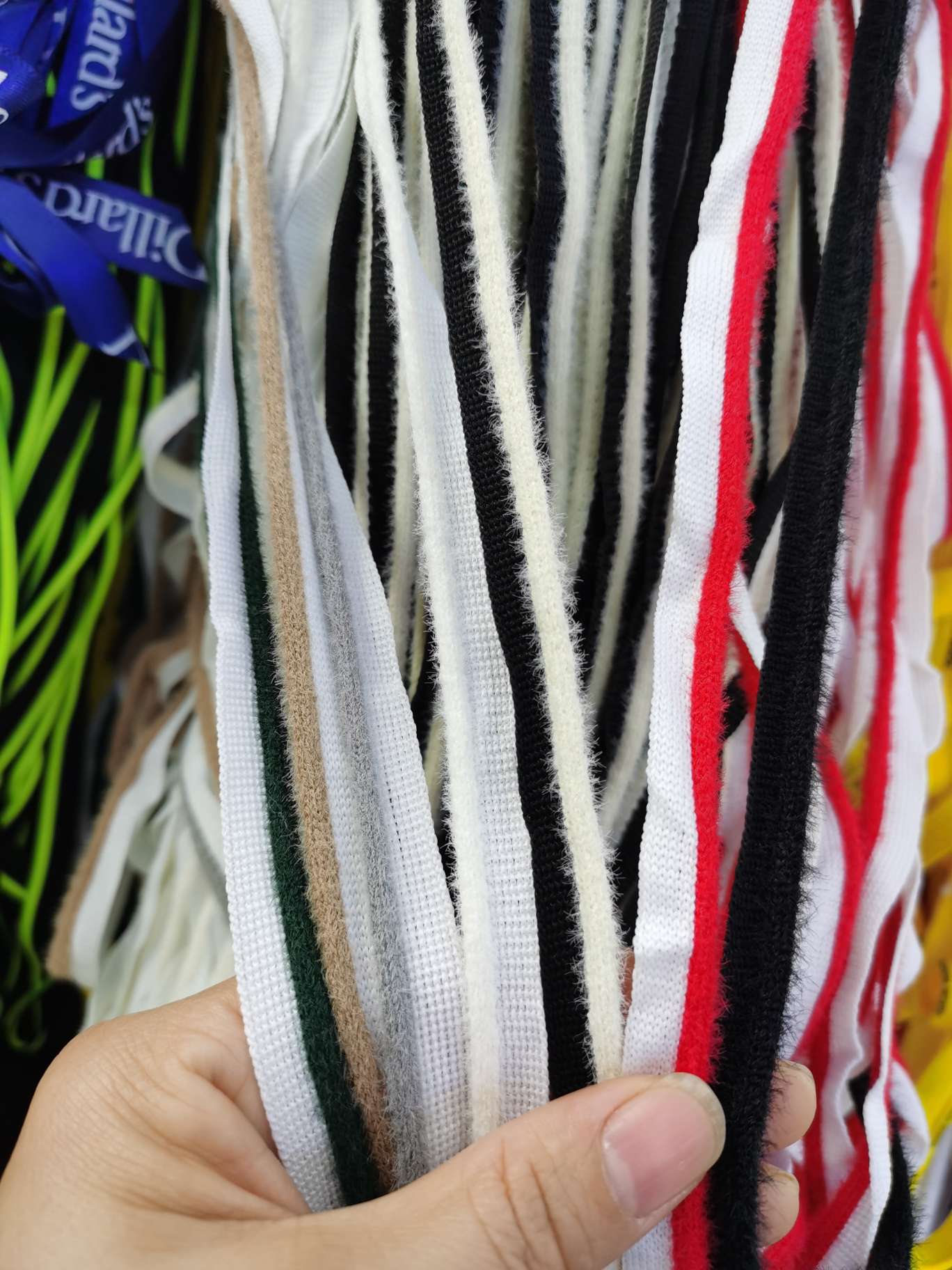 Mink wool woven strap, master strap for the hem of the trousers pic 9