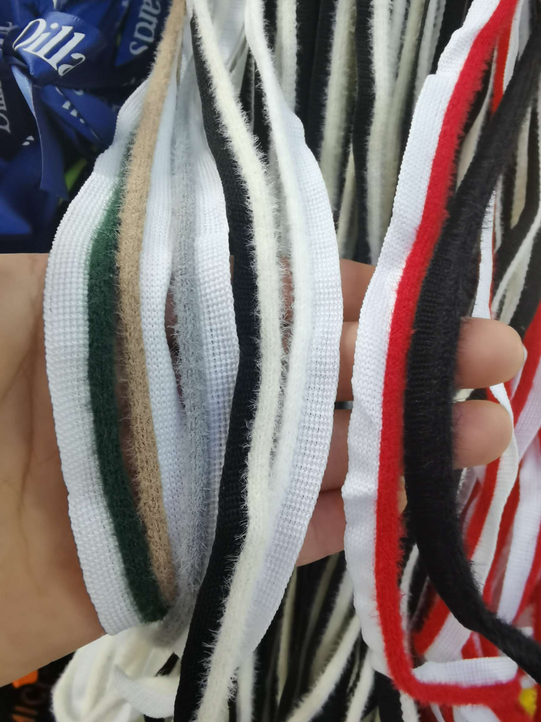 Mink wool woven strap, master strap for the hem of the trousers pic 8