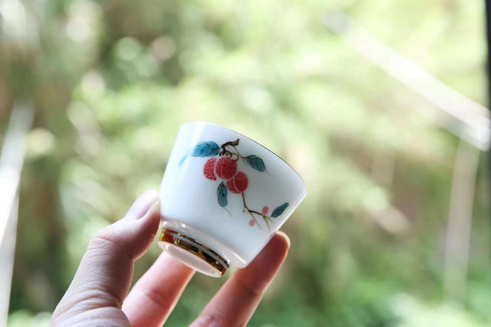 Cerámica pintada a mano single tazas, set de té, master tazas Application Scenario