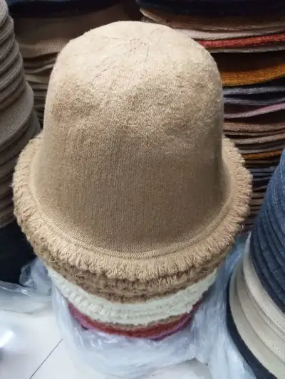 Wool Brim Hat Khaki