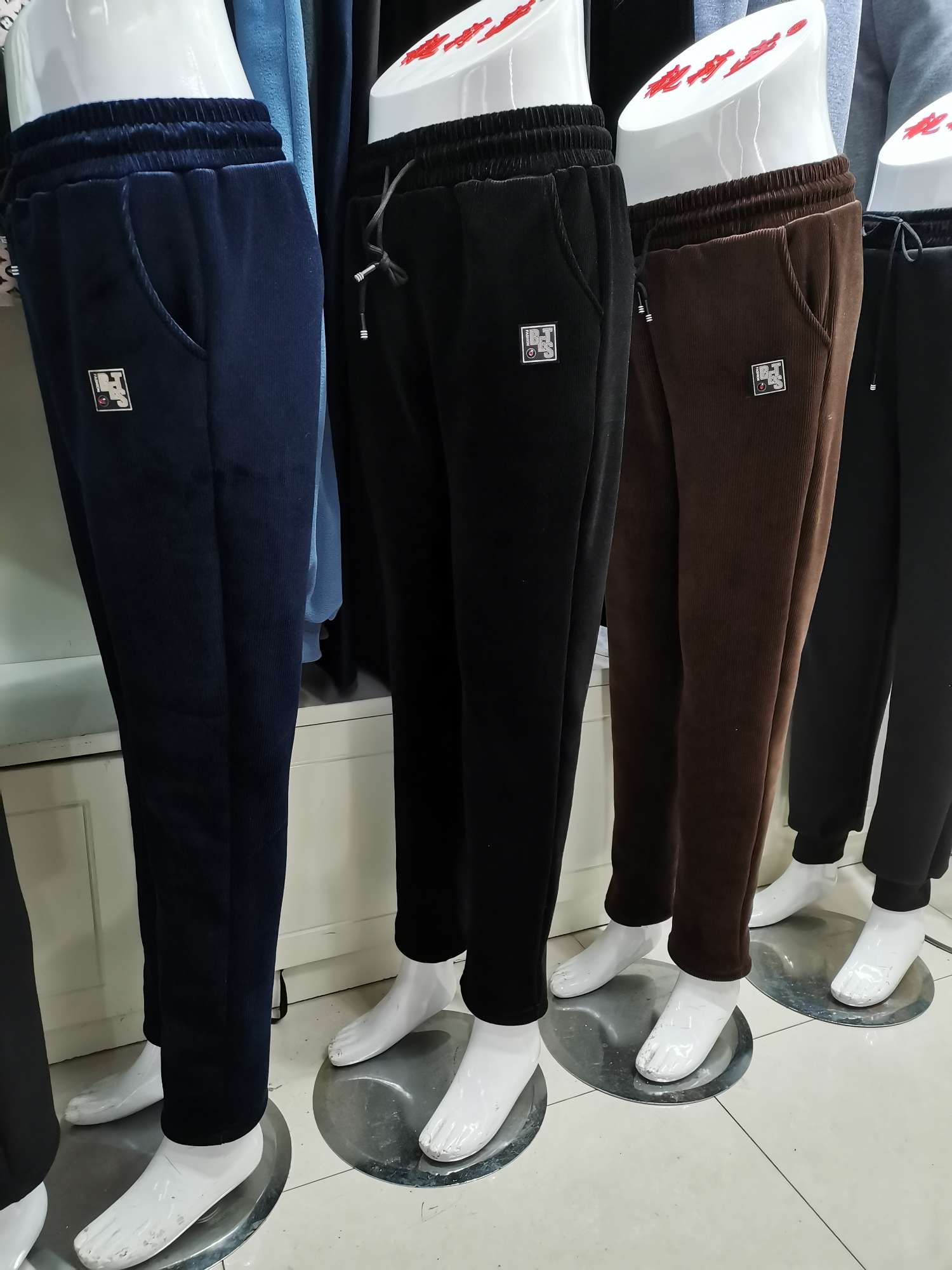条绒加绒打底裤