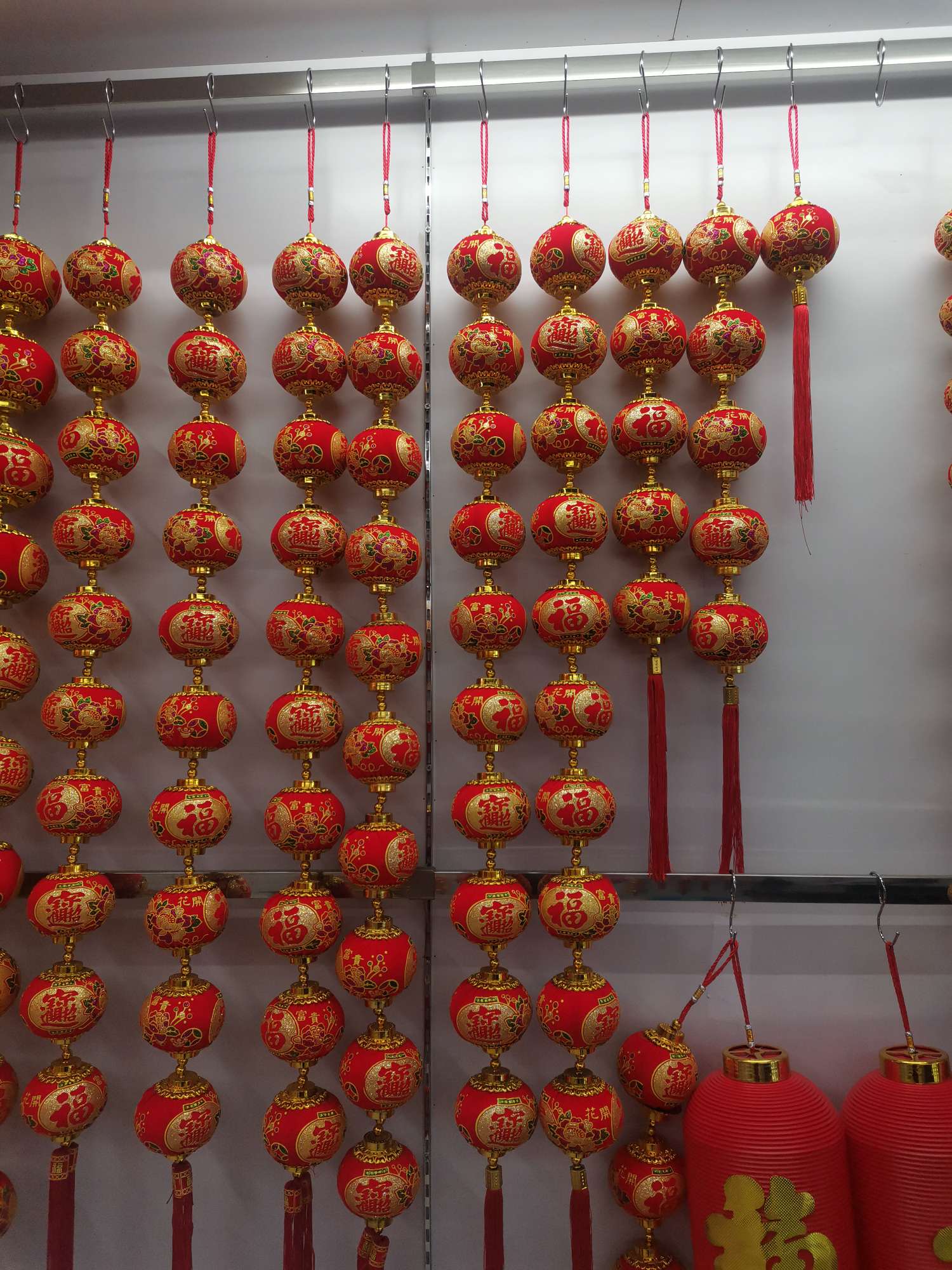 Lantern Printing Big Red Lantern Manufacturers Direct Flocking Congratulations Rich Yiwu Good Goods