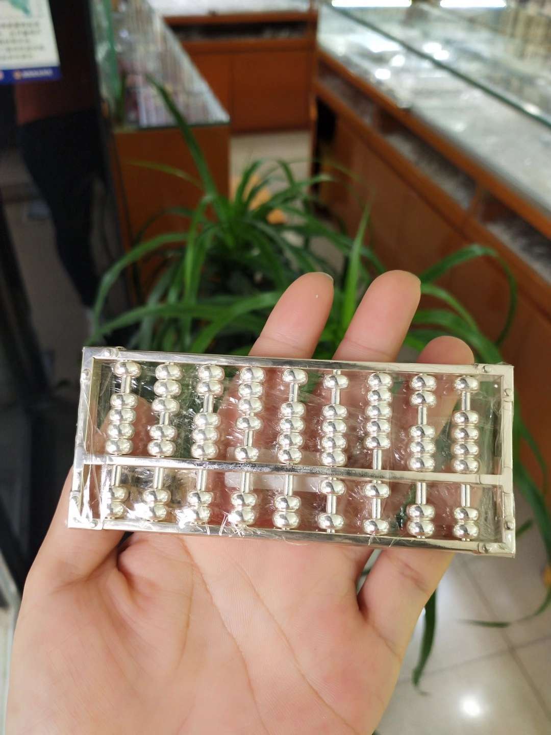 足银999摆件白底实物图