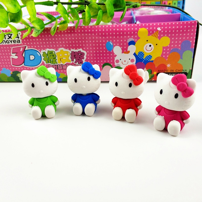 创意卡通猫可爱橡皮擦  小学生学习用品 幼儿园儿童奖品包邮