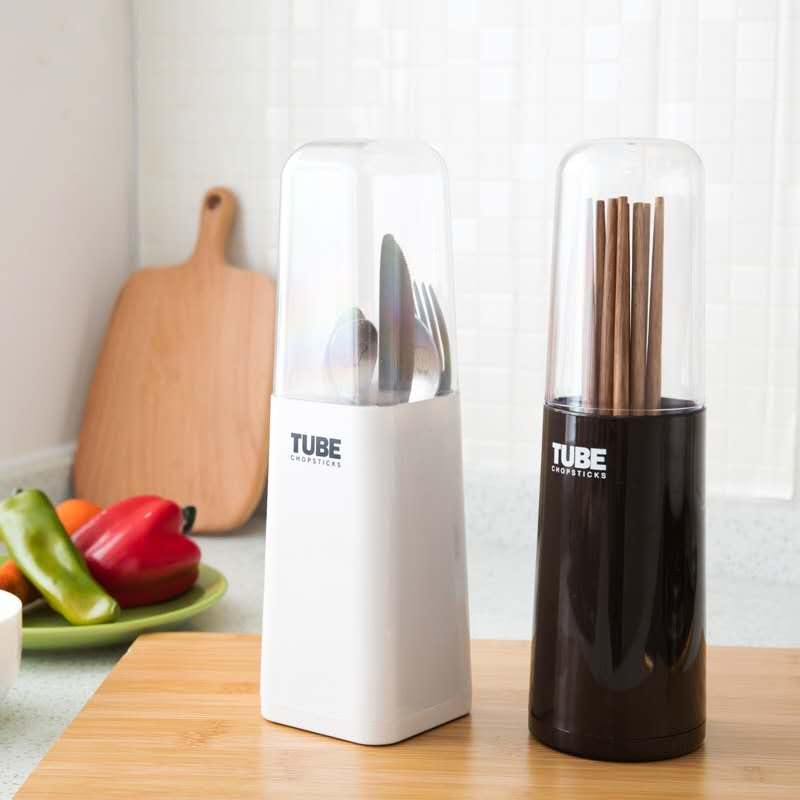 筷子筒厨房多功能筷子勺子沥水创意筷笼防霉筷子架家用筷子收纳盒