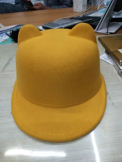 Woolen Cap Golden Yellow