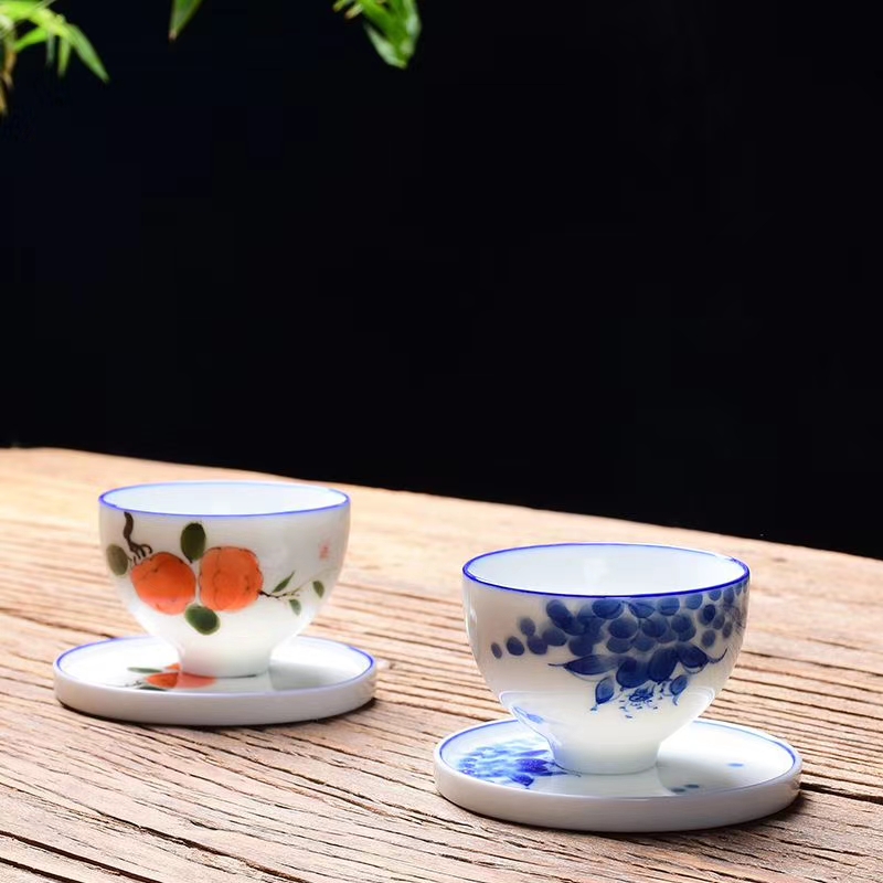 Cerámica pintada a mano single tazas, set de té, master tazas undefined