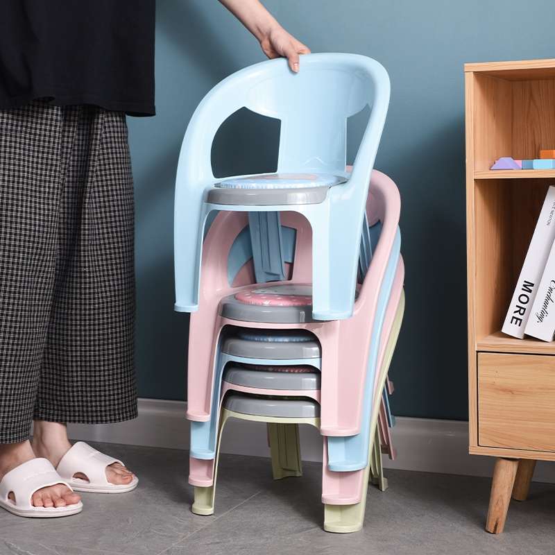 新款创意儿童靠背叫叫椅子加厚卡通塑料宝宝靠背椅防滑幼儿园椅子详情图7