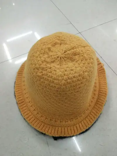 Wool Basin Hat Yellow