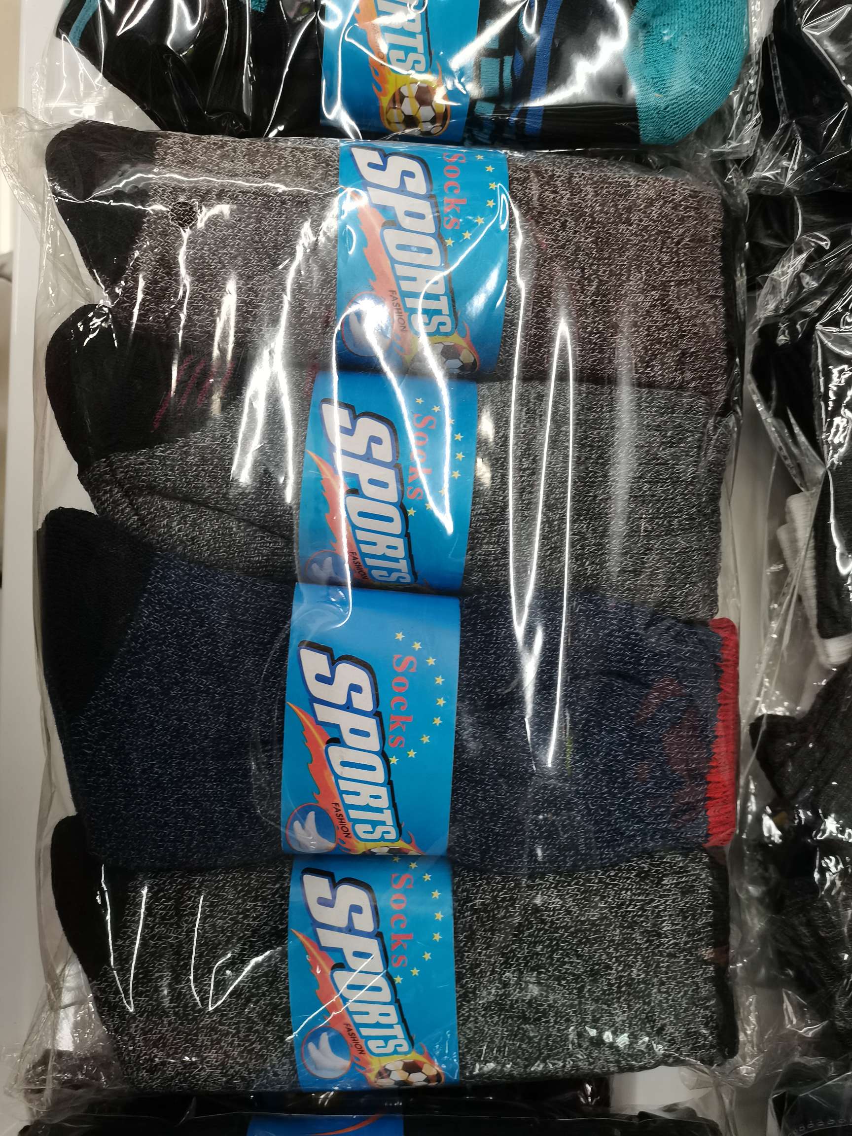 Four-color thick socks 2
