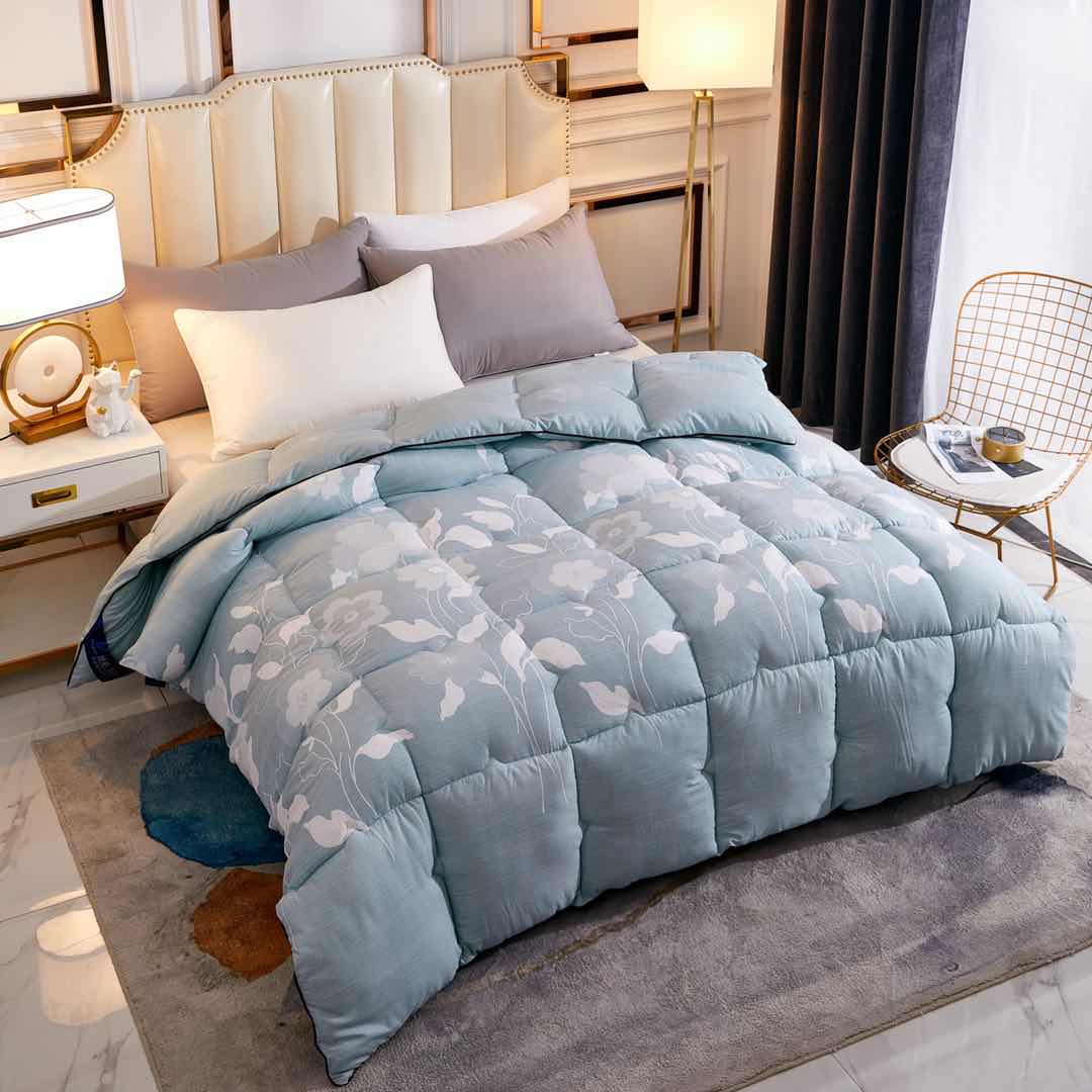 义乌好货100支长绒棉四件套多件套纯棉四件套全棉被子被套春秋被礼品被婴儿双层纱套件天然乳胶床垫乳胶商超促销被礼品被跑量被详情图8