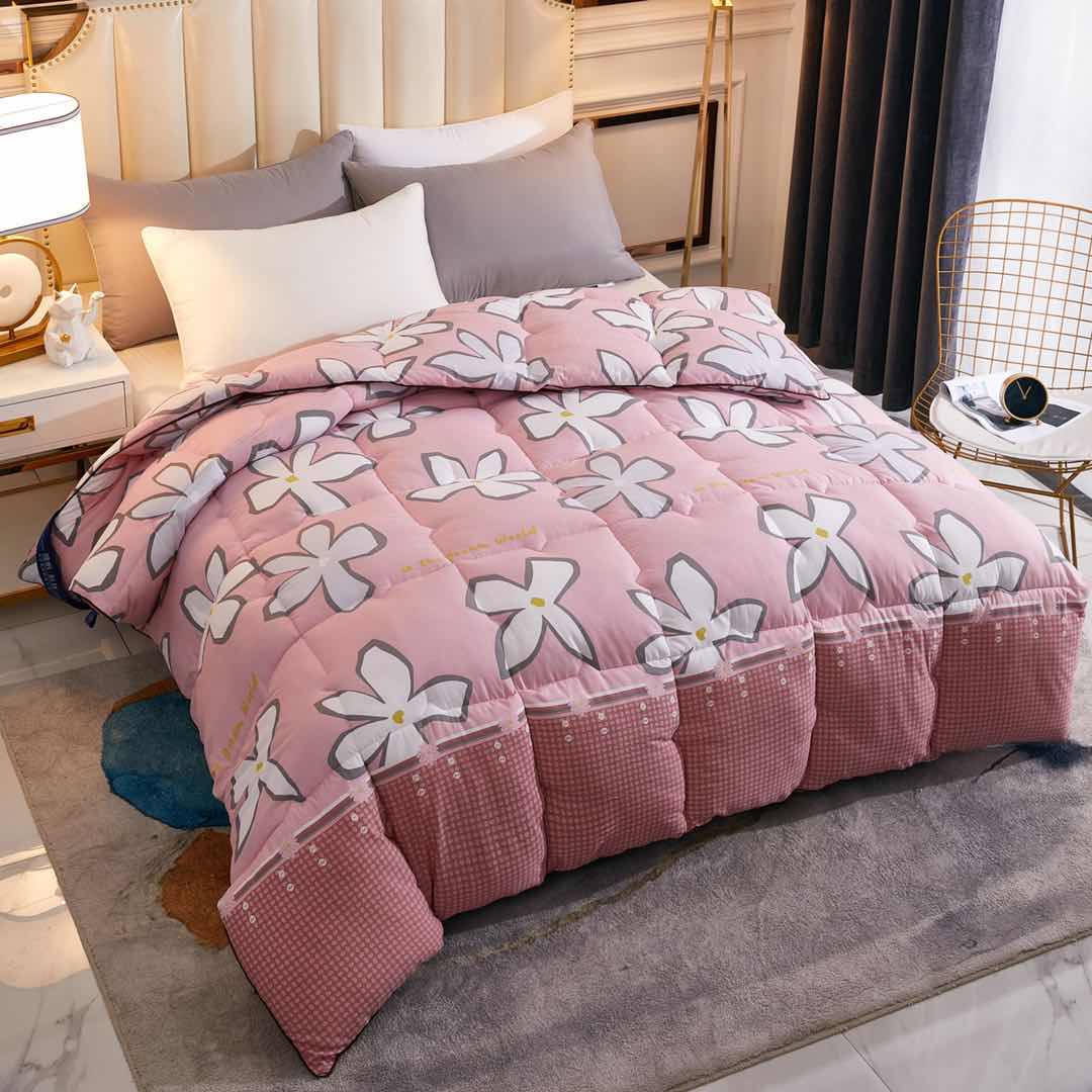 义乌好货100支长绒棉四件套多件套纯棉四件套全棉被子被套春秋被礼品被婴儿双层纱套件天然乳胶床垫乳胶商超促销被礼品被跑量被详情图7