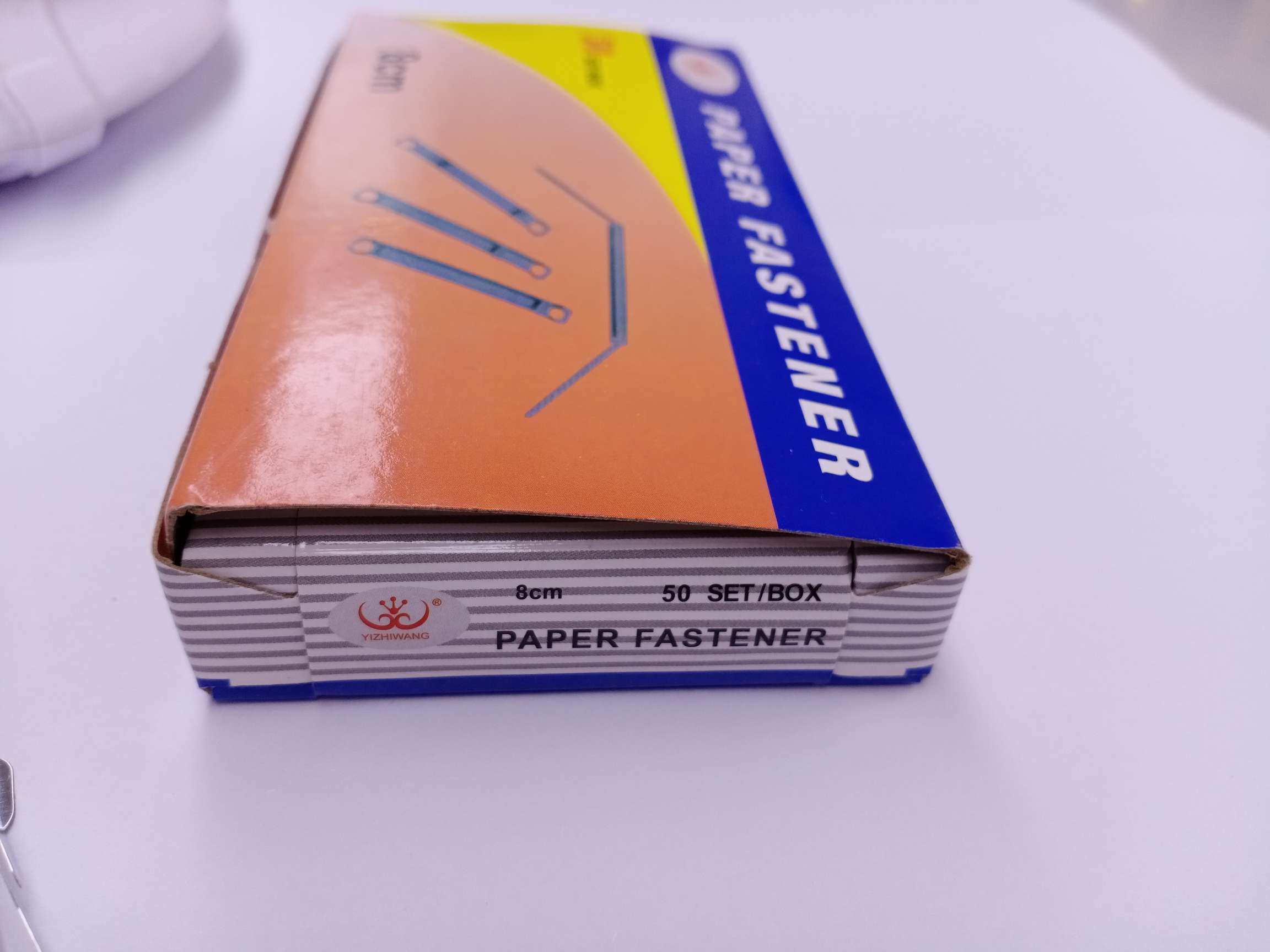 Yizhi King 2088 Iron Binding Clips, 50 pairs per box. undefined