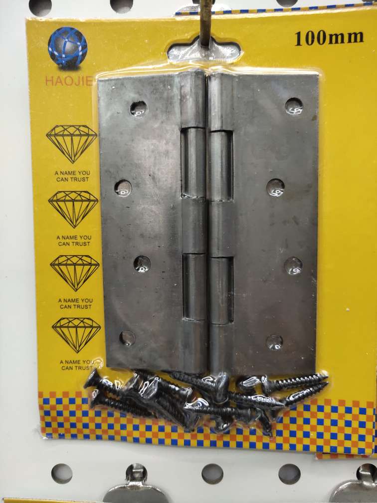 4-inch iron hinges