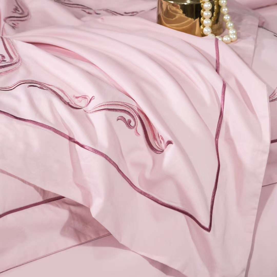 Yiwu Good Goods 100-piece long-staple cotton four-piece set, multi-piece set, pure cotton four-piece set, all-cotton quilt cover, Spring and autumn quilt, gift quilt Specification image